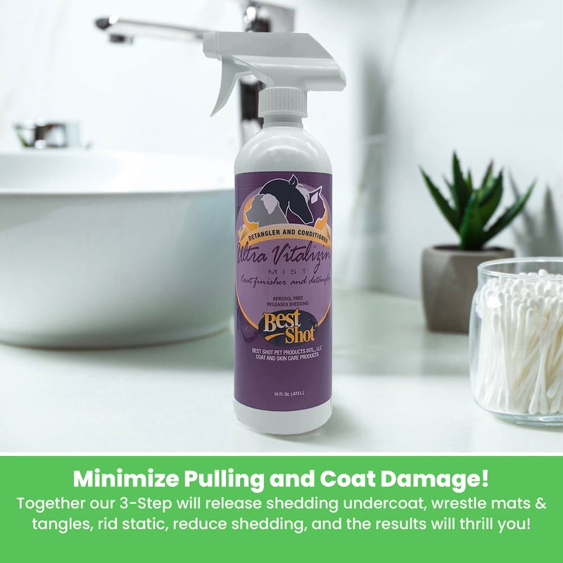 Best Shot Ultra Vitalizing Mist Detangler, 16 oz - Image 5